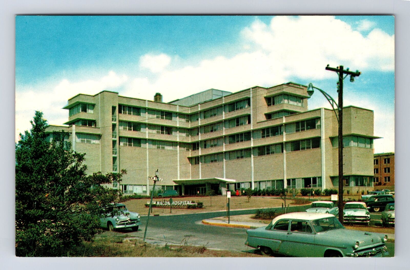 Macon GA-Georgia, Macon Hospital, Antique, Vintage Postcard