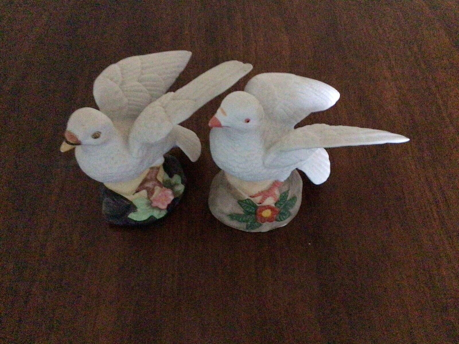 VTG Pair Of Ceramic/Procelain Turtle Doves
