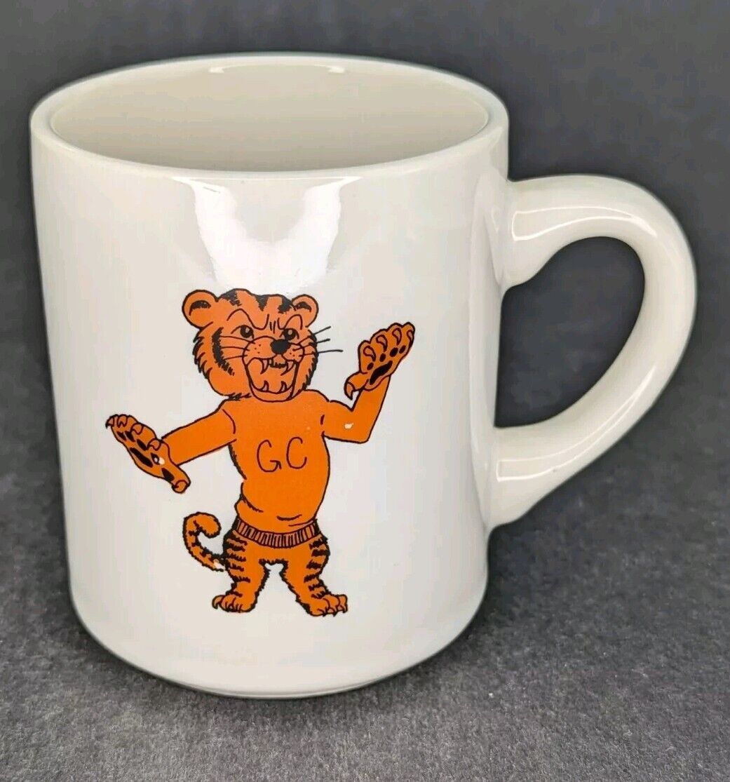 GC Georgetown College Tigers Mascot Logo Vintage Mug