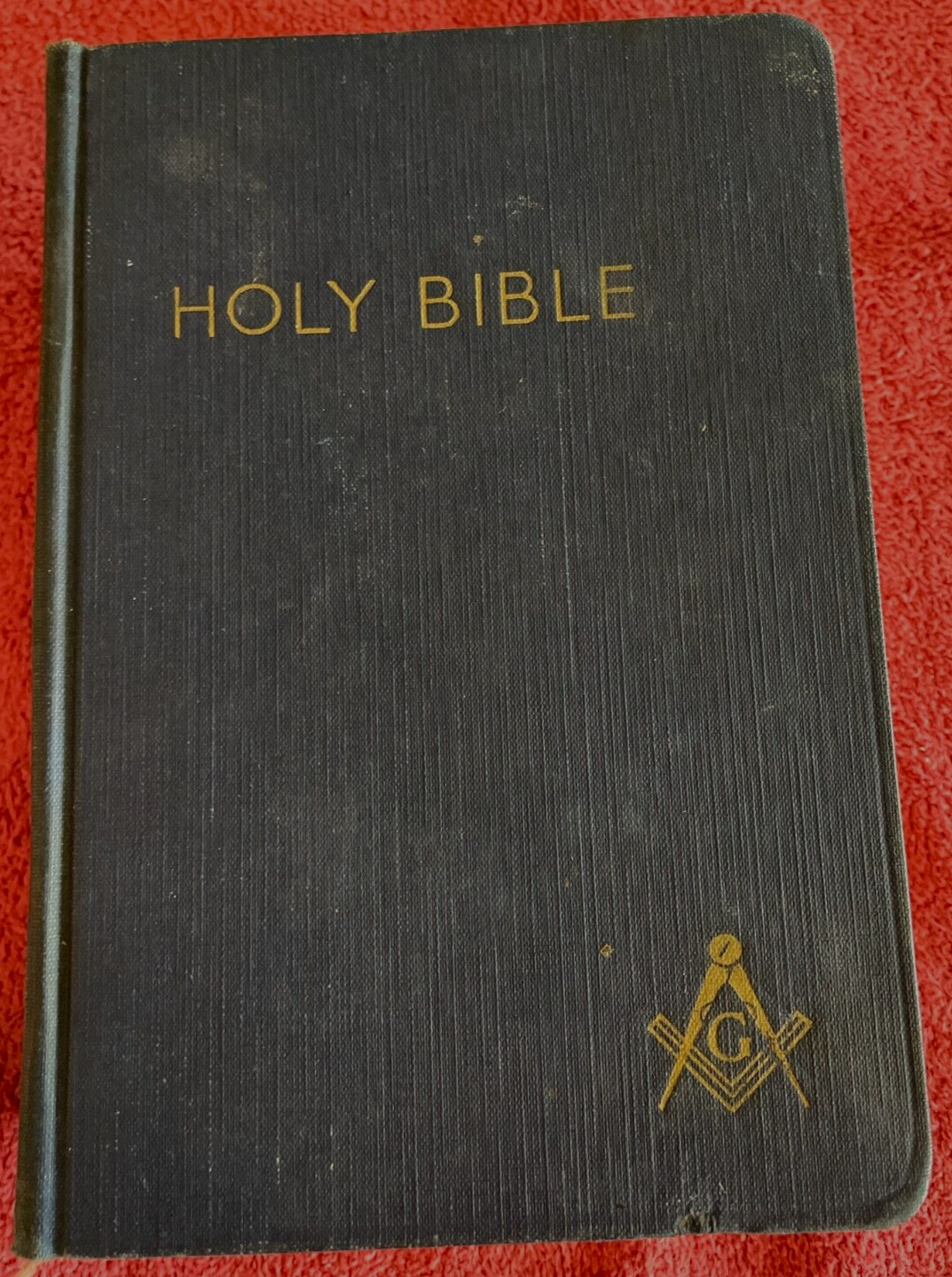 Holy Bible With Masonic Helps By Oxford 1928 Freemasonry Lodge No. 114, Ovid, NY