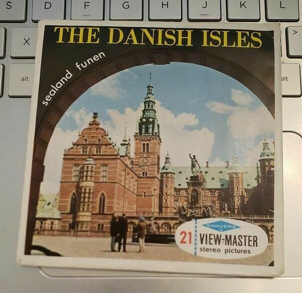 Rare C478 E The Danish Isles Sealand Funen Denmark view-master Reels Packet