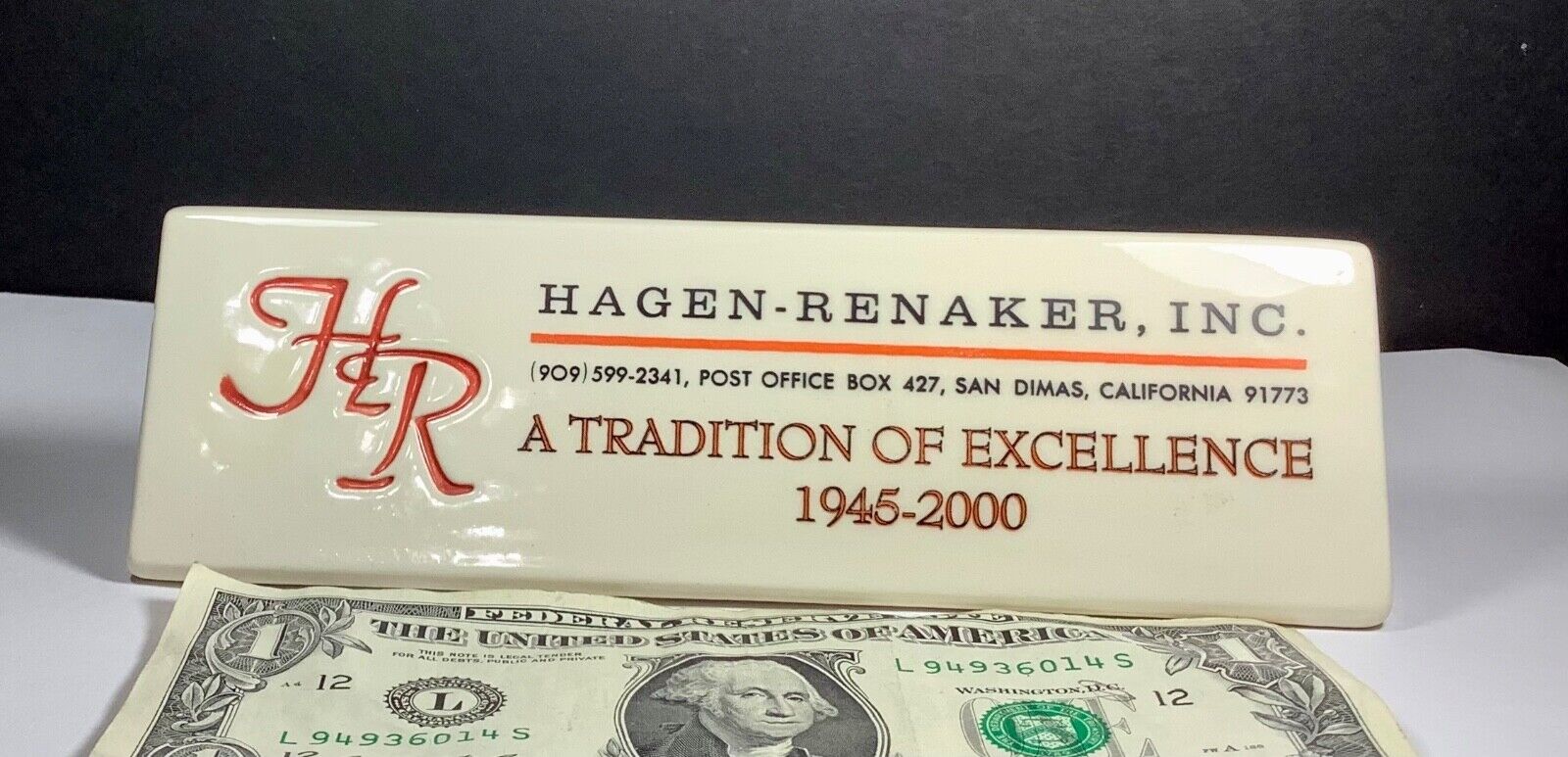 Hagen Renaker Advertising Dealer Store Sign