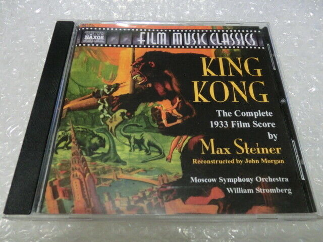 Cd King Kong 1933 Film Score Restored By J. Morgan Max Steiner Fay Wray