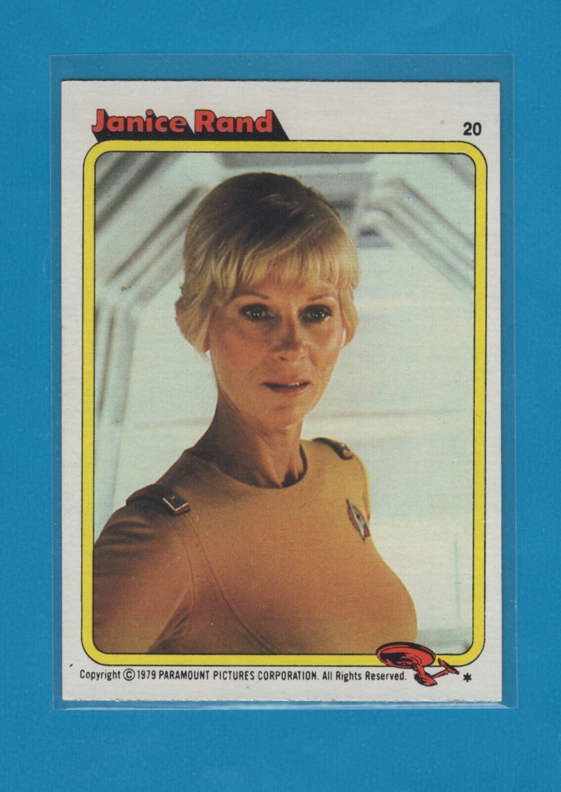 1979 Topps Star Trek: The Motion Picture #20 Janice Rand EX