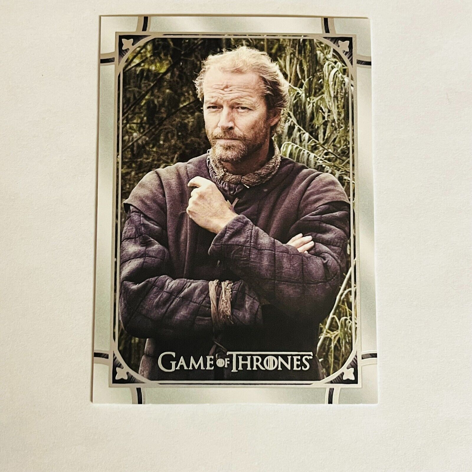 2021 Game of Thrones Iron Anniversary Series 1 Base Card #181 Jorah Mormont