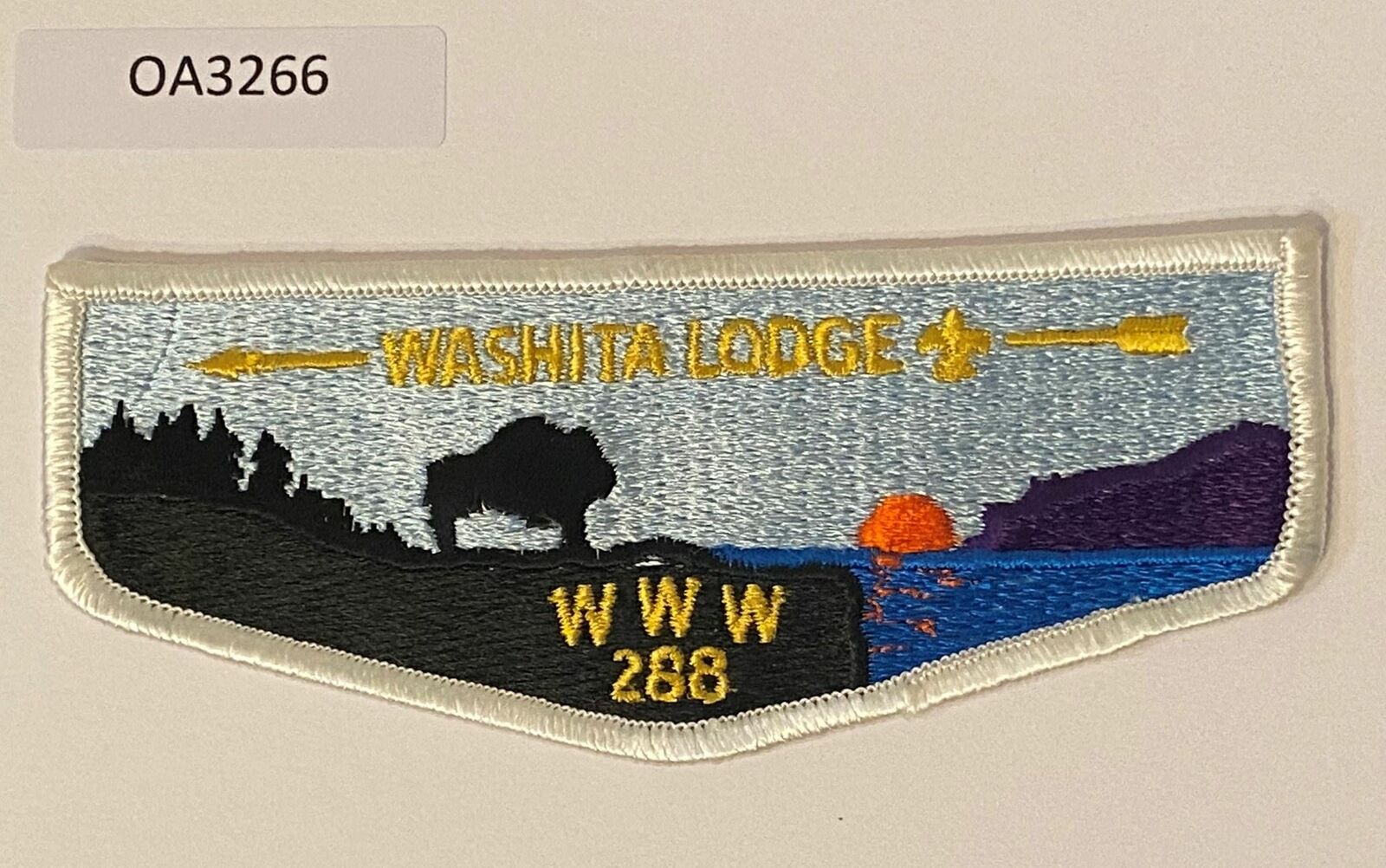 Boy Sout OA 288 Washita Lodge Flap S7b