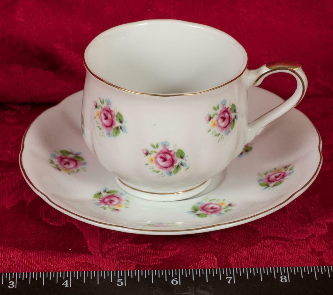 Vintage Tea Cup & Saucer Extra Touch FTD Japan mbh