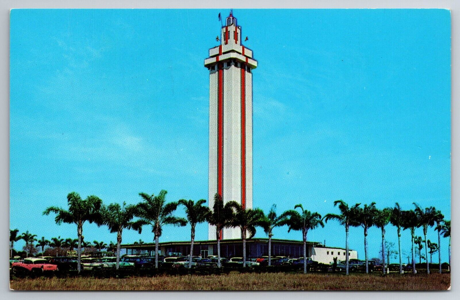 Vintage Postcard FL Clermont Citrus Observation Tower Chrome ~12195