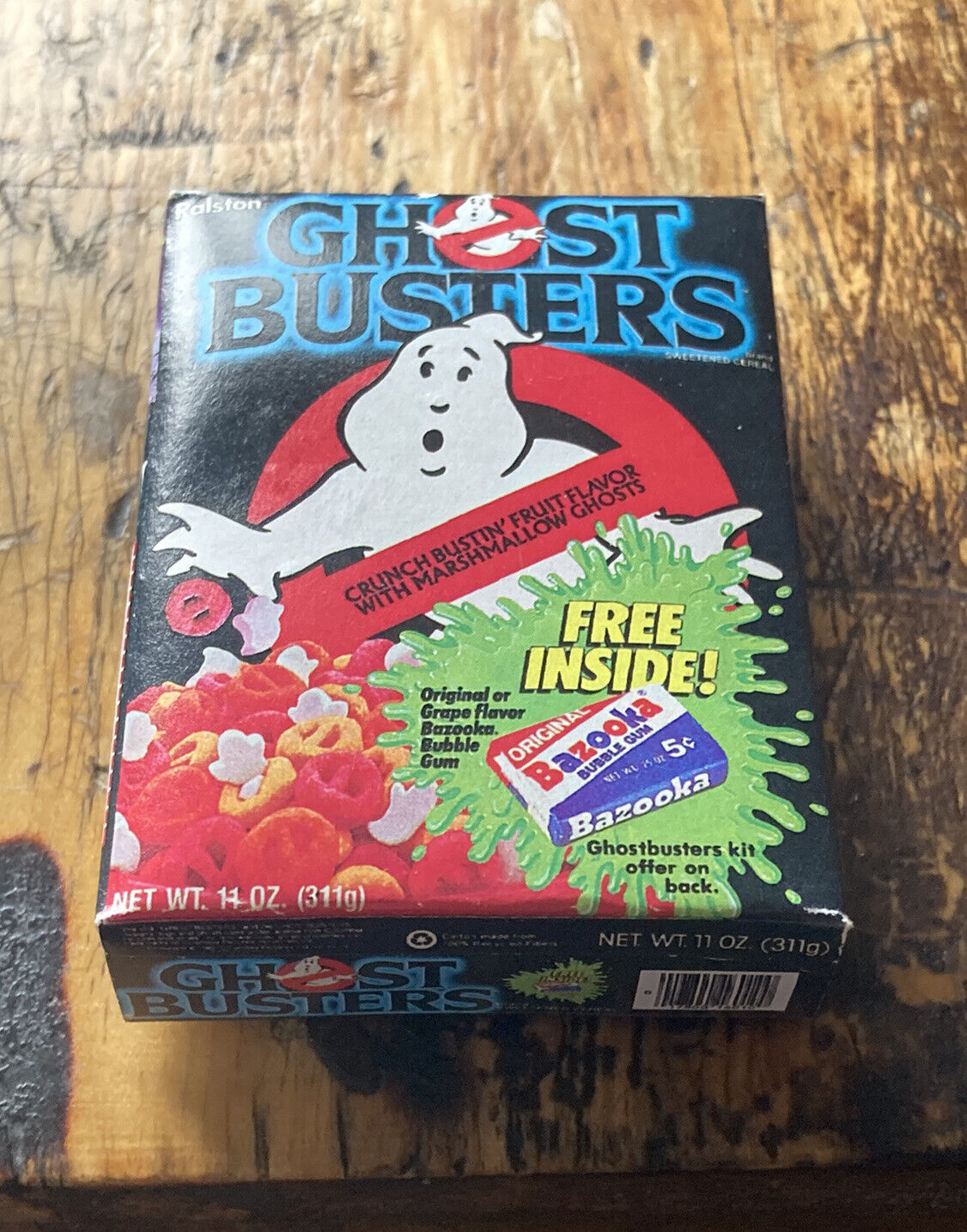 Mini Ghostbusters Cereal Box Ralston Refrigerator Magnet Handmade Replica \'80s