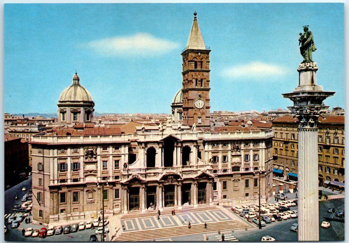 Postcard - Saint Maria Maggiore Church - Rome, Italy