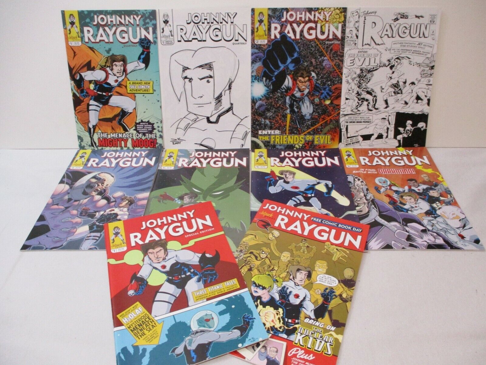 Johnny Raygun Quarterly #1 - 6 + Special & More - Jetpack Press 2004