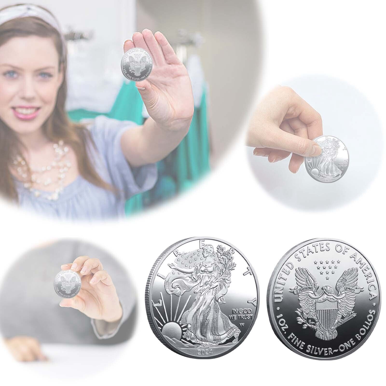 2024 Goddess Commemorative Coin American Statue of Liberty Commemorative Medal