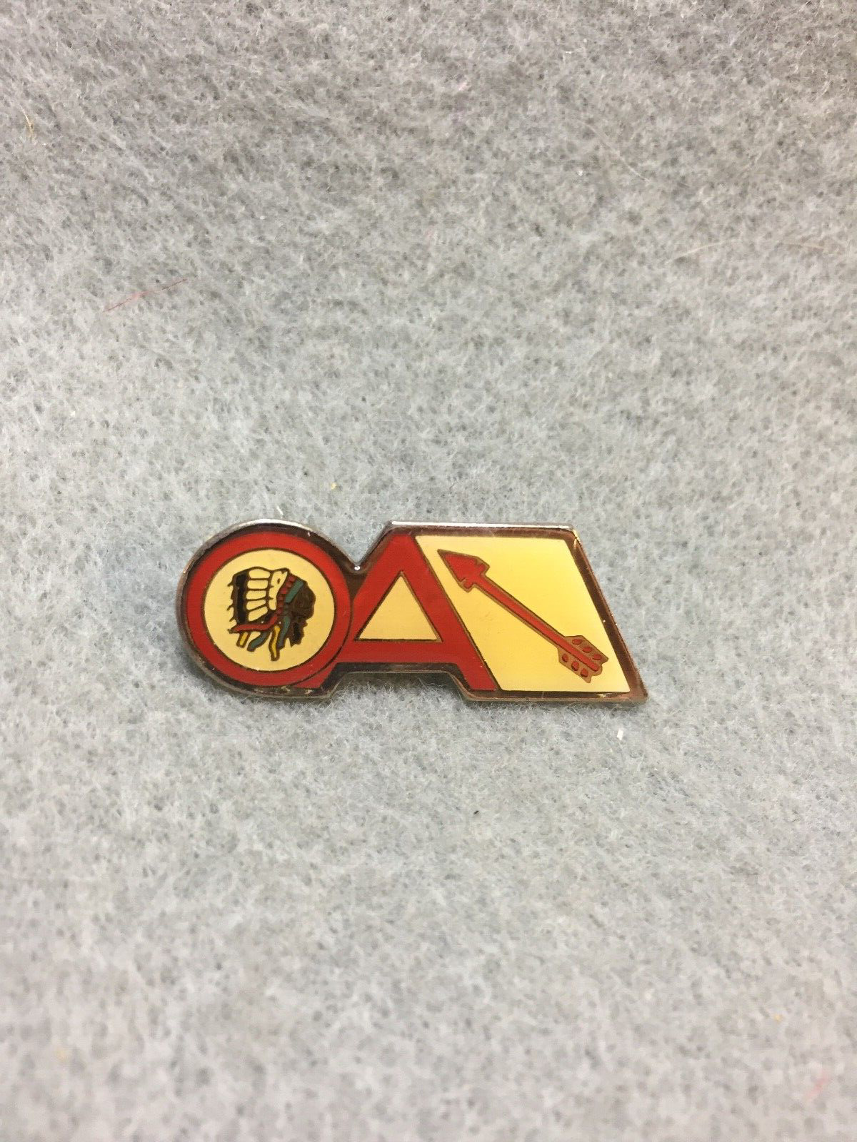 (mr13)  Boy Scouts -   vintage OA hat pin