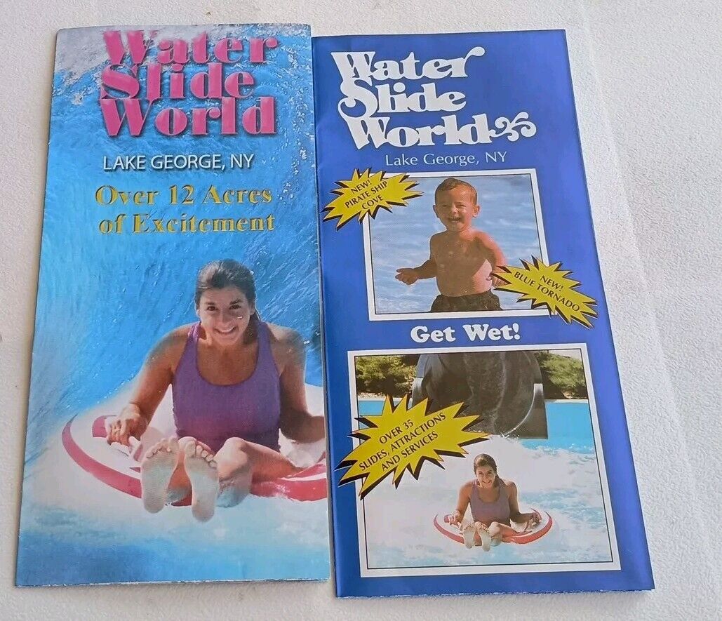 Water Slide World Lake George NY  Brochures (2)