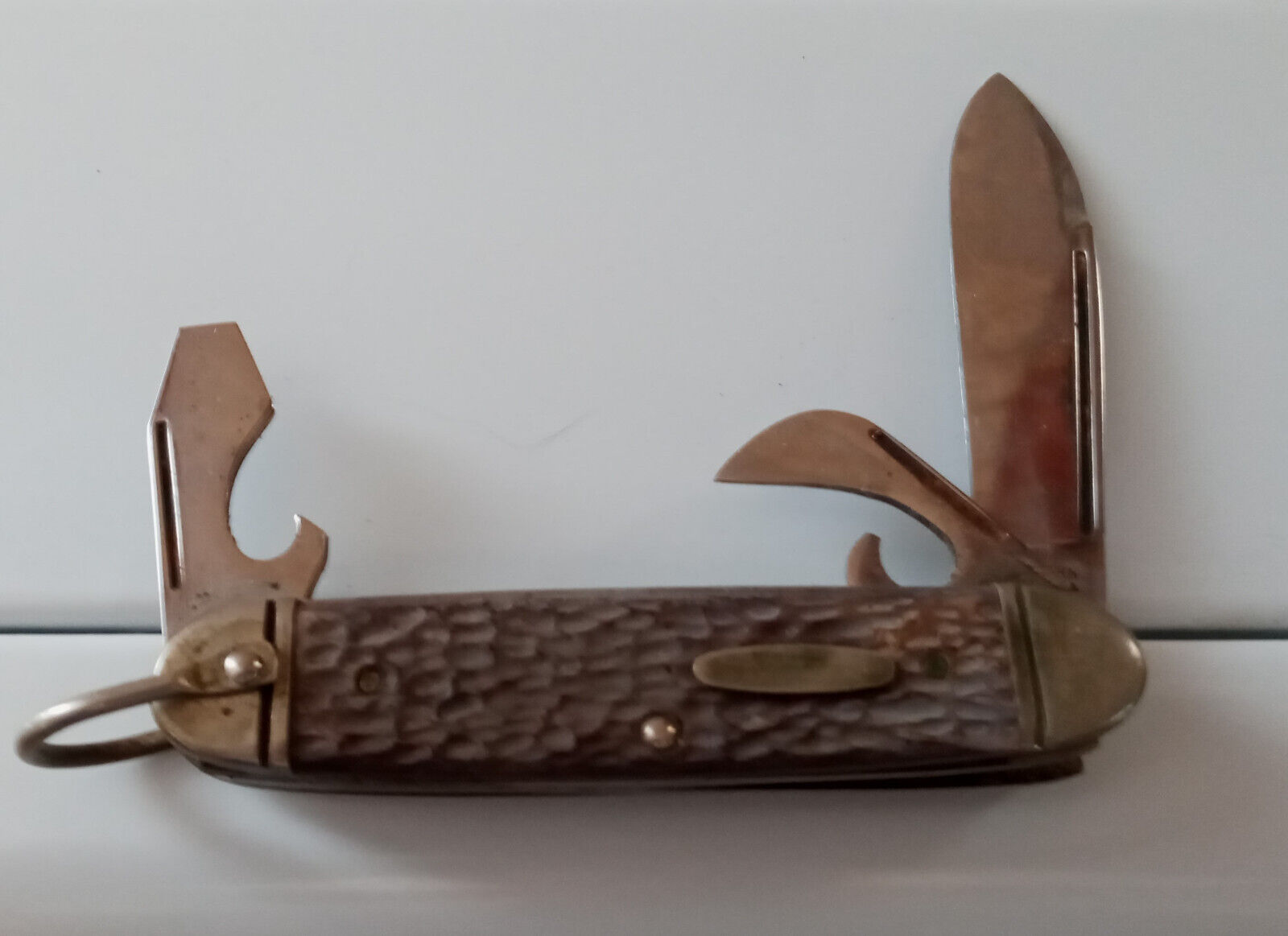 Vintage WESTERN BOULDER USA 901 Stainless Scout Utility Knife