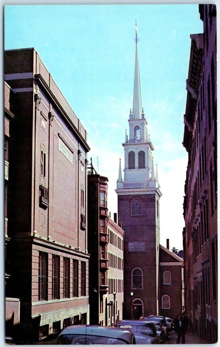 Postcard - The Famous and Historic Old North Church, Boston, Massachusetts
