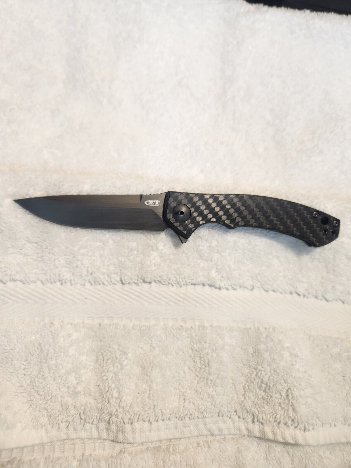 Zero Tolerance ZT 0450CF Folding Locking Carbon Fiber Knife S35VN Blade Nice USA