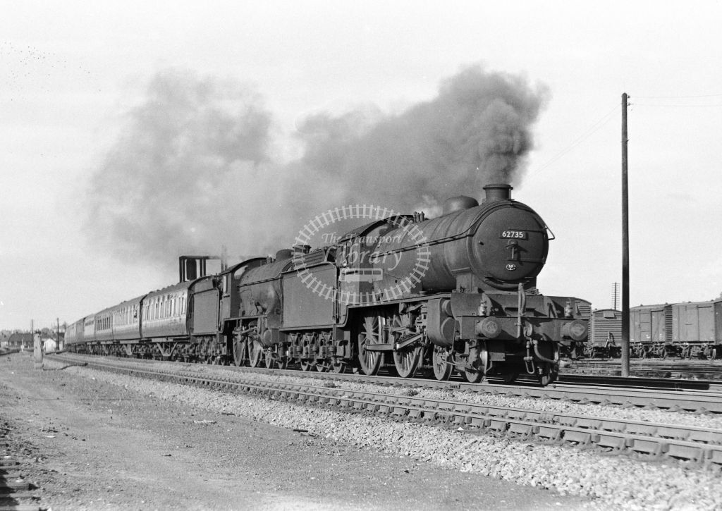 PHOTO BR British Railways Steam Locomotive Class D49 62735 + 62742 at York 