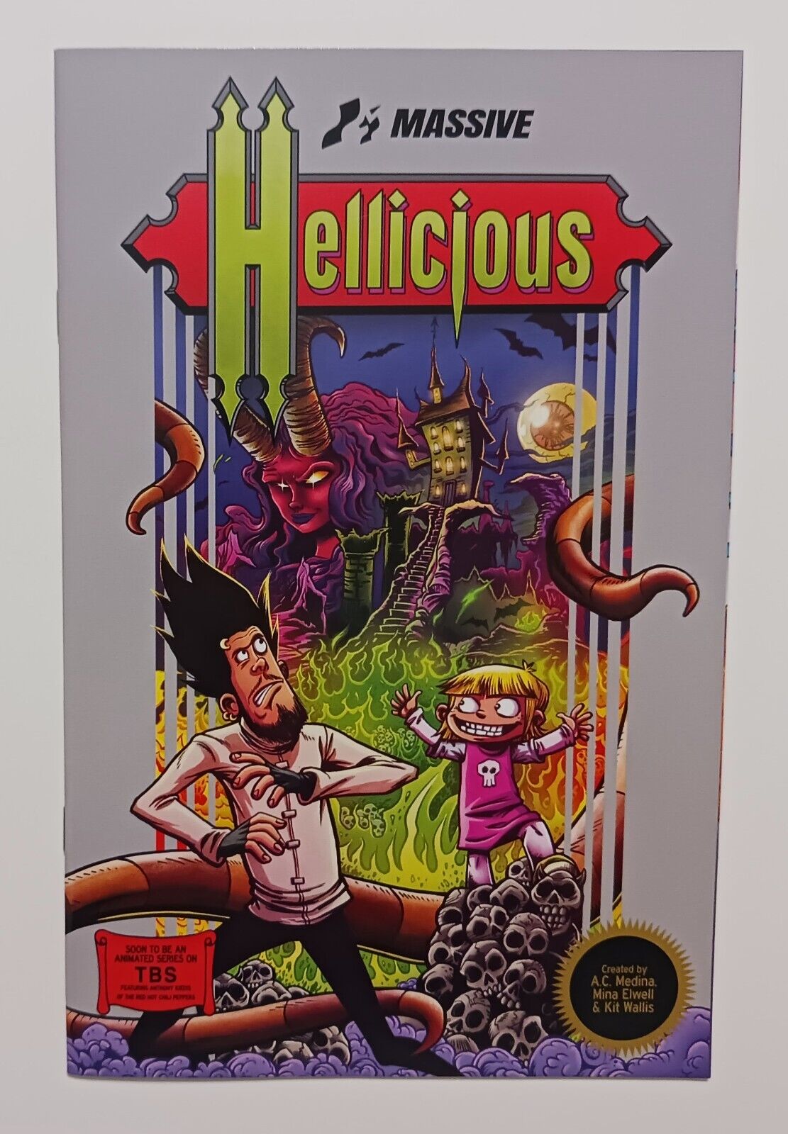 HELLICIOUS #1 COMIC CASTLEVANIA NES VIDEO GAME HOMAGE VARIANT NEAR MINT