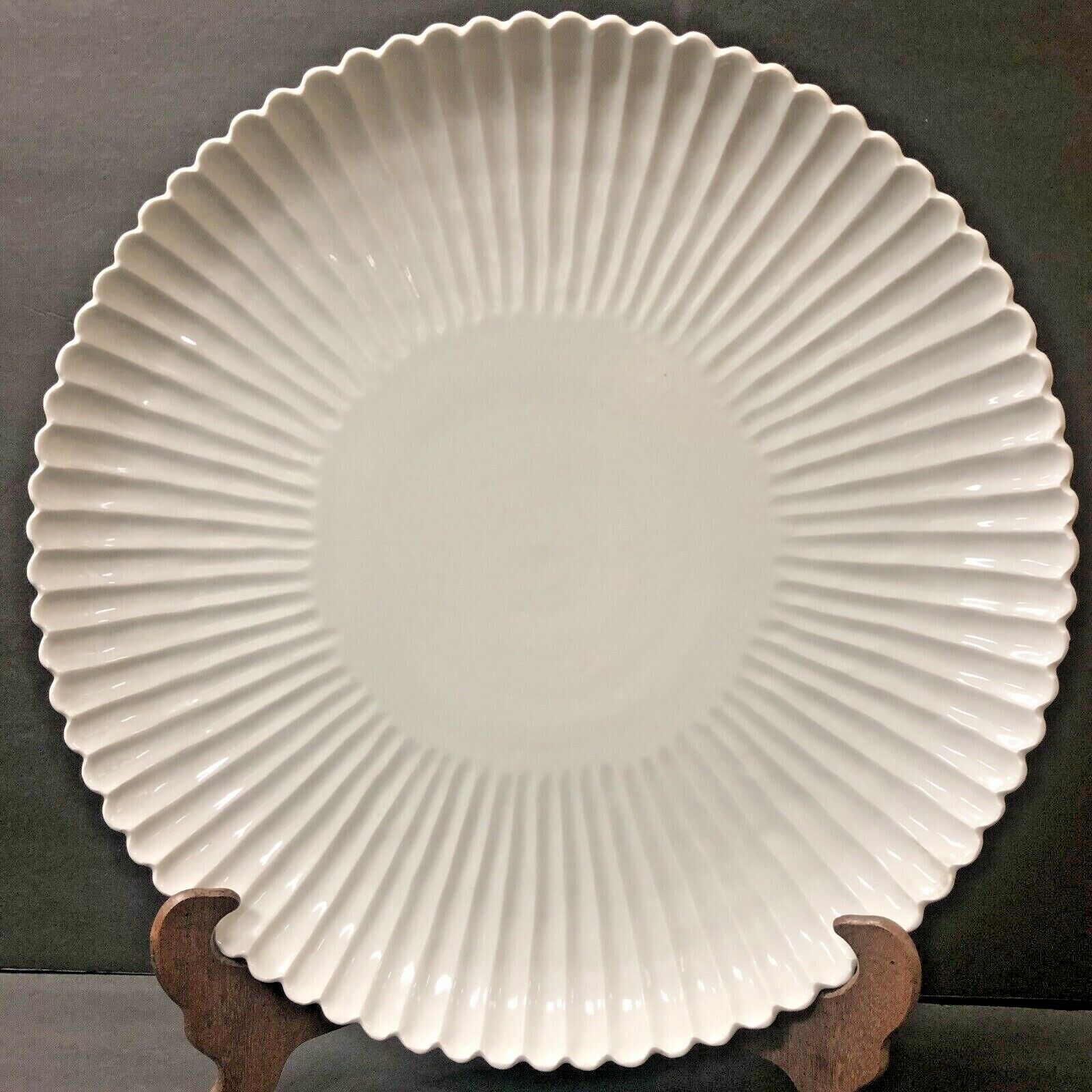 Chinese Glazed Porcelain Charger, 16 1/4”