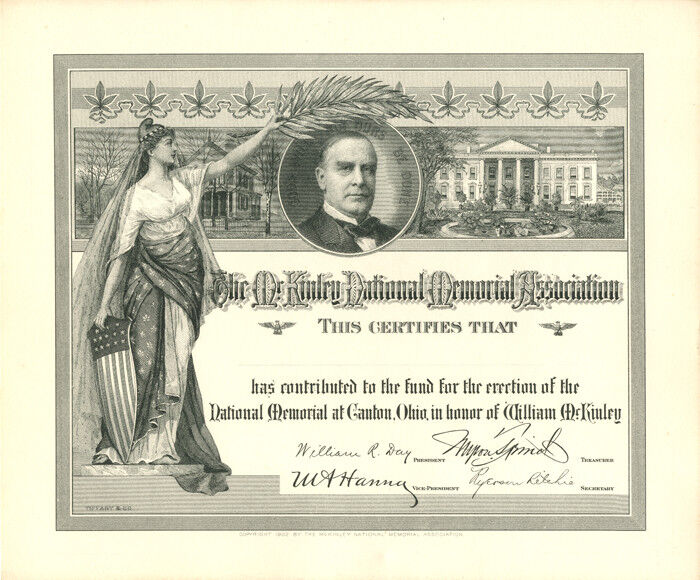 McKinley National Memorial Association - Presidential