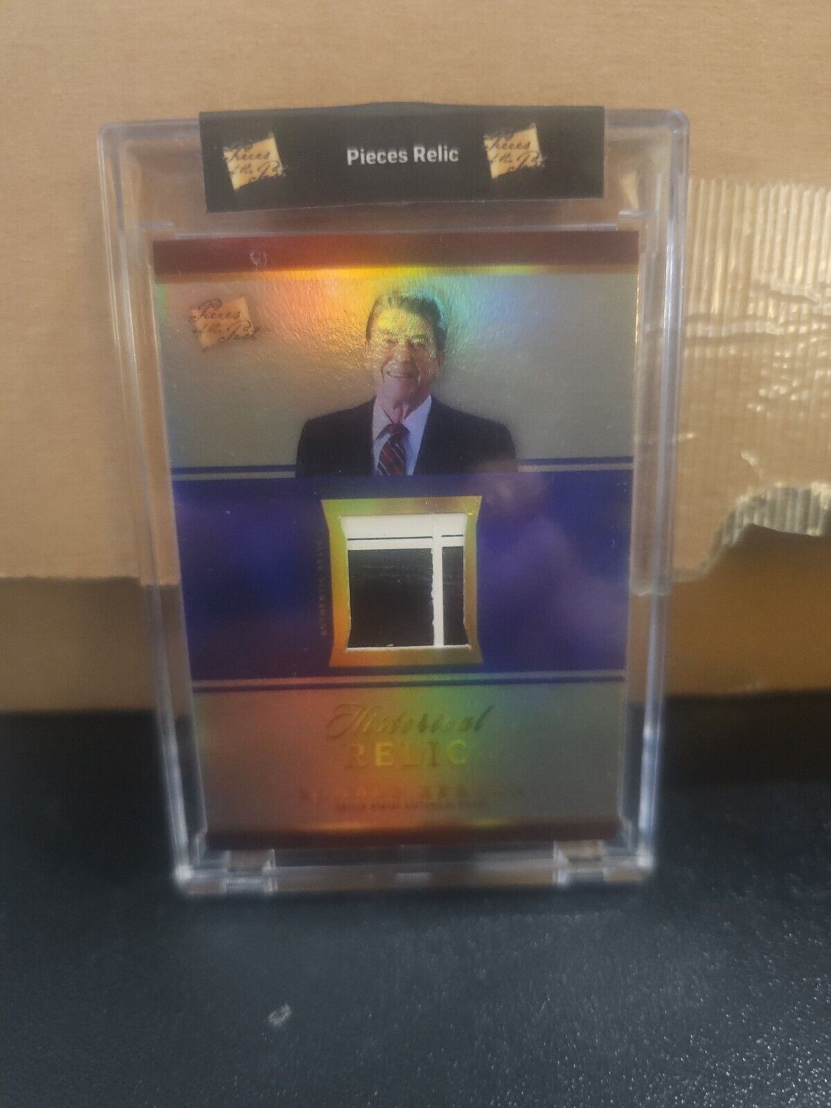 2022 Pieces Of The Past Historical Relic Ronald Reagan Authentic Relic 1/1