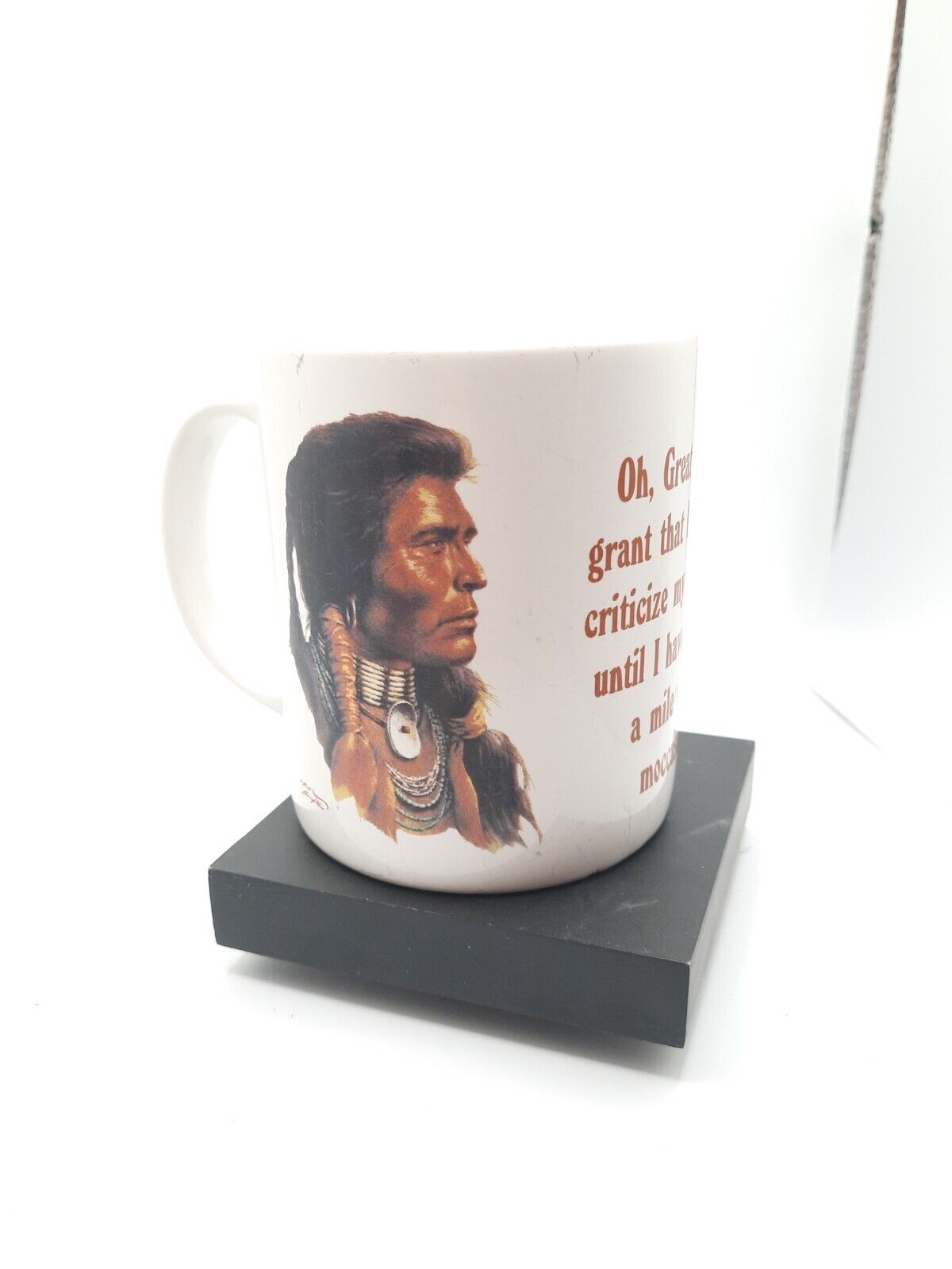 Leaning Tree Native American Coffee  Mug