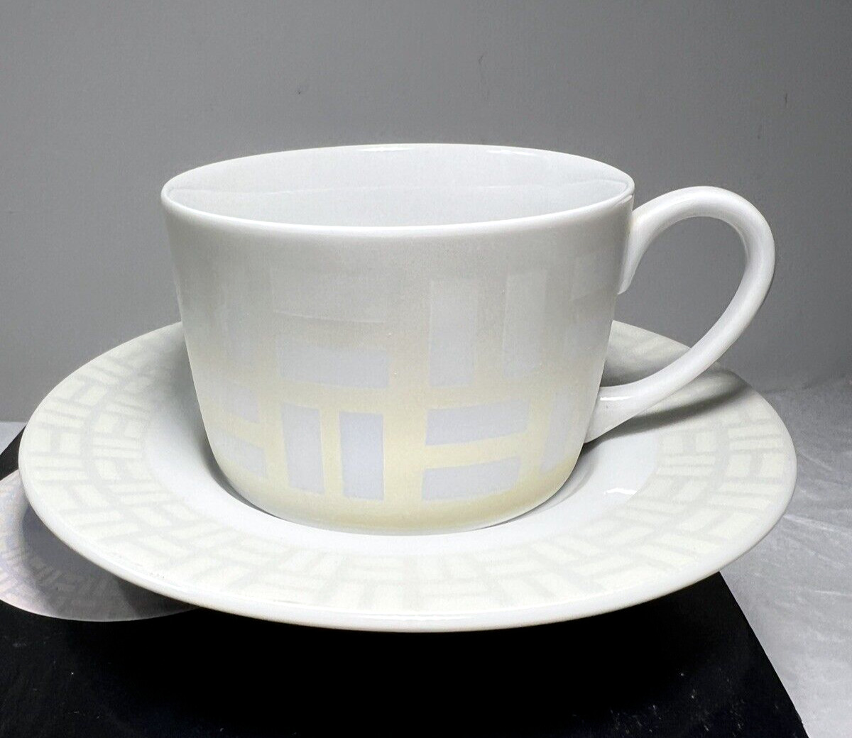 Bodum Fine Porcelain Cup and Saucer - New in Box