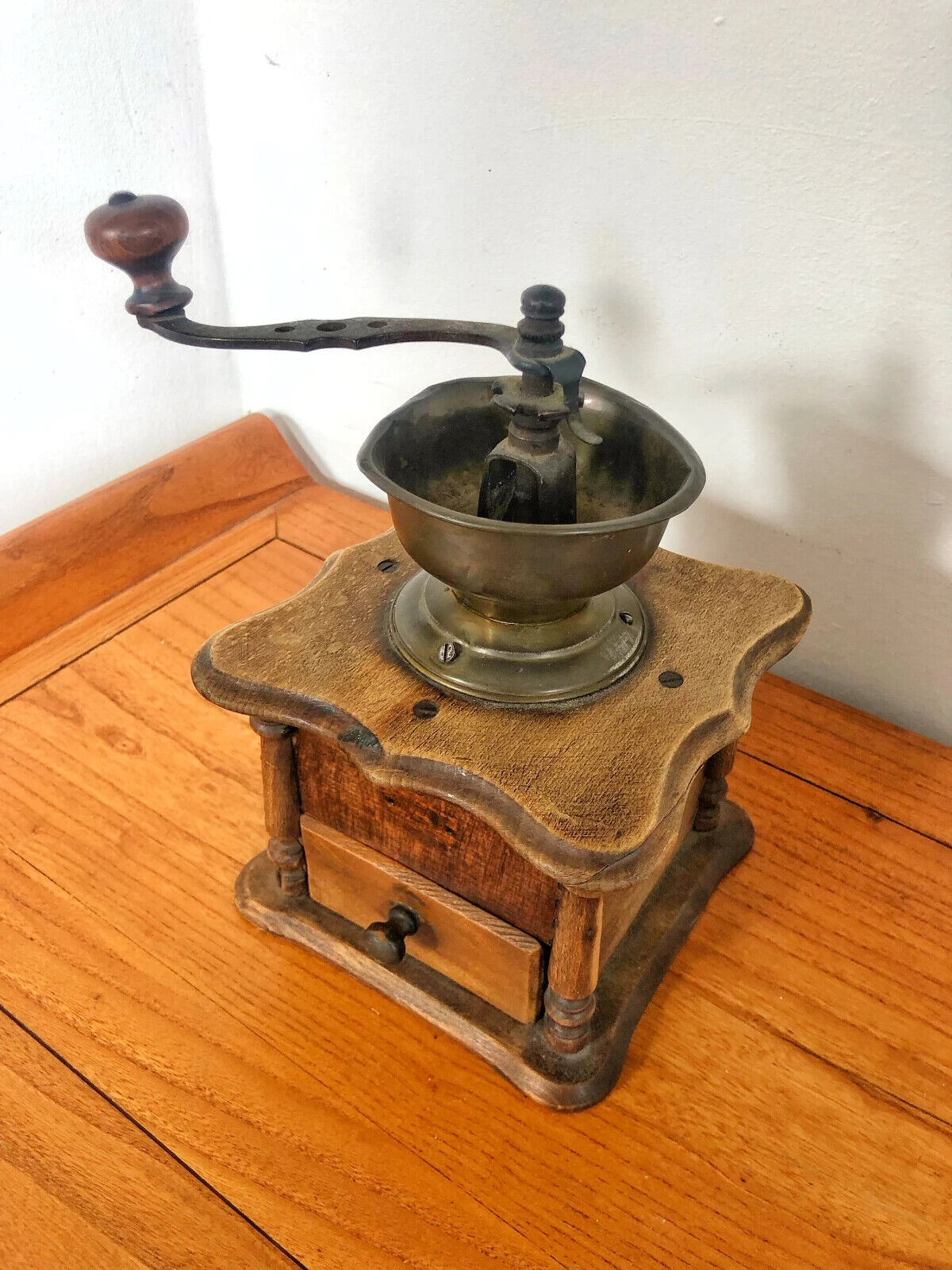 Mother's day, Father's day French coffee grinder (Bordeaux region) 9 in tall