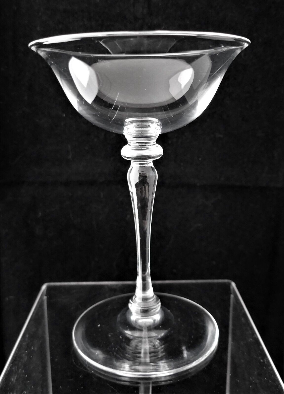Vintage Steuben Frederick Carder Crystal Champagne Sherbet Glass 6401