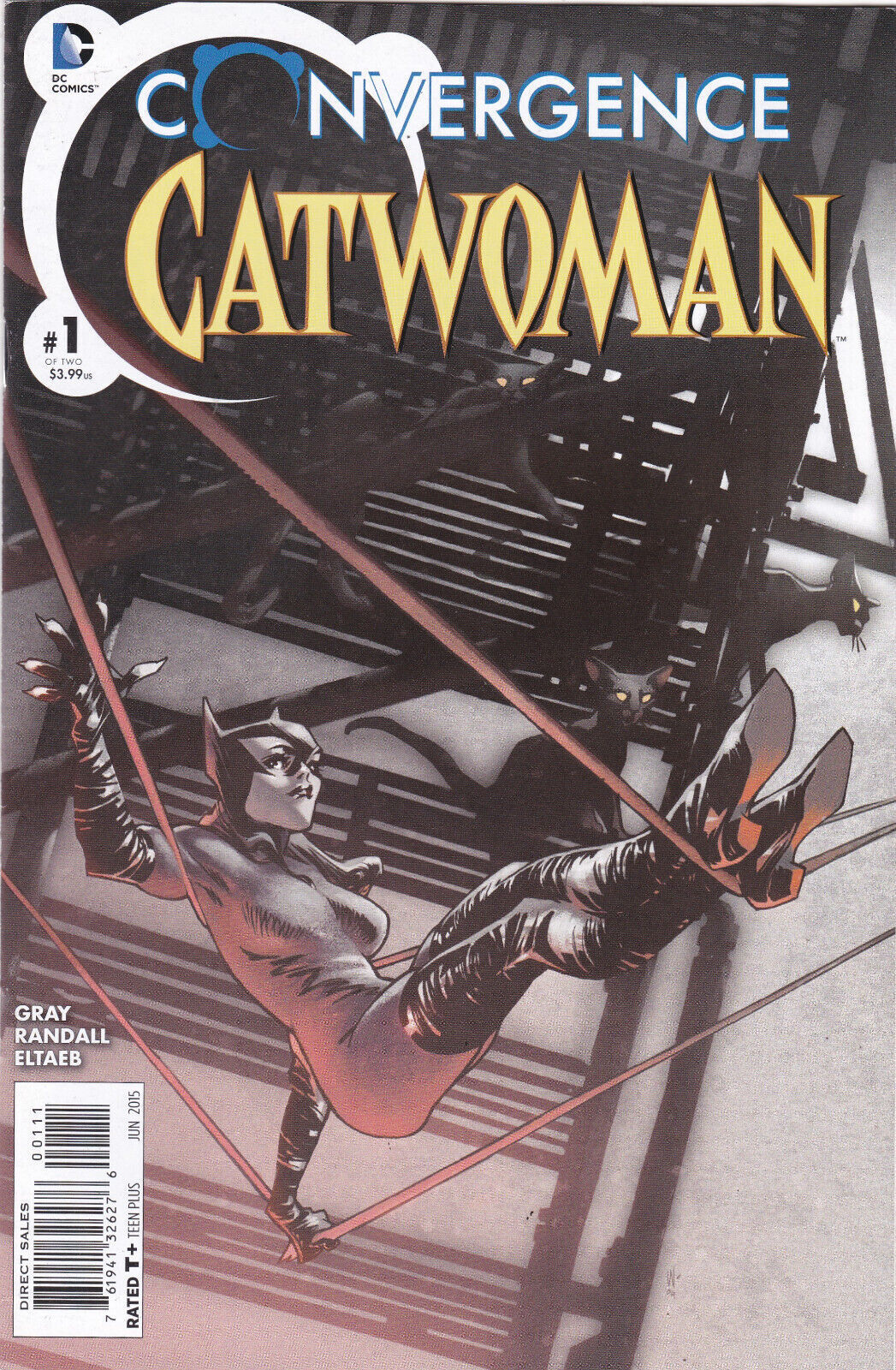 Convergence Catwoman #1A Claire Wendling First Print(2015) DC, High Grade