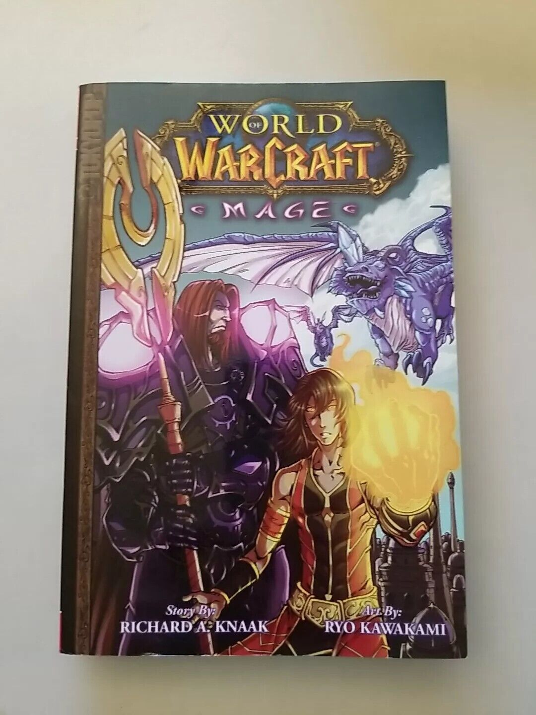 Warcraft: MAGE (World of Warcraft) Manga Book, PB, 2010, First Print
