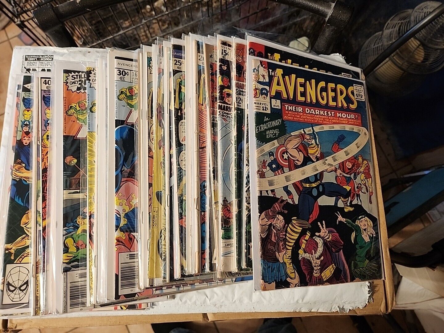 The Avengers (1963) Comic Lot Of 42 Books Between #7-234 & Including Annual 13
