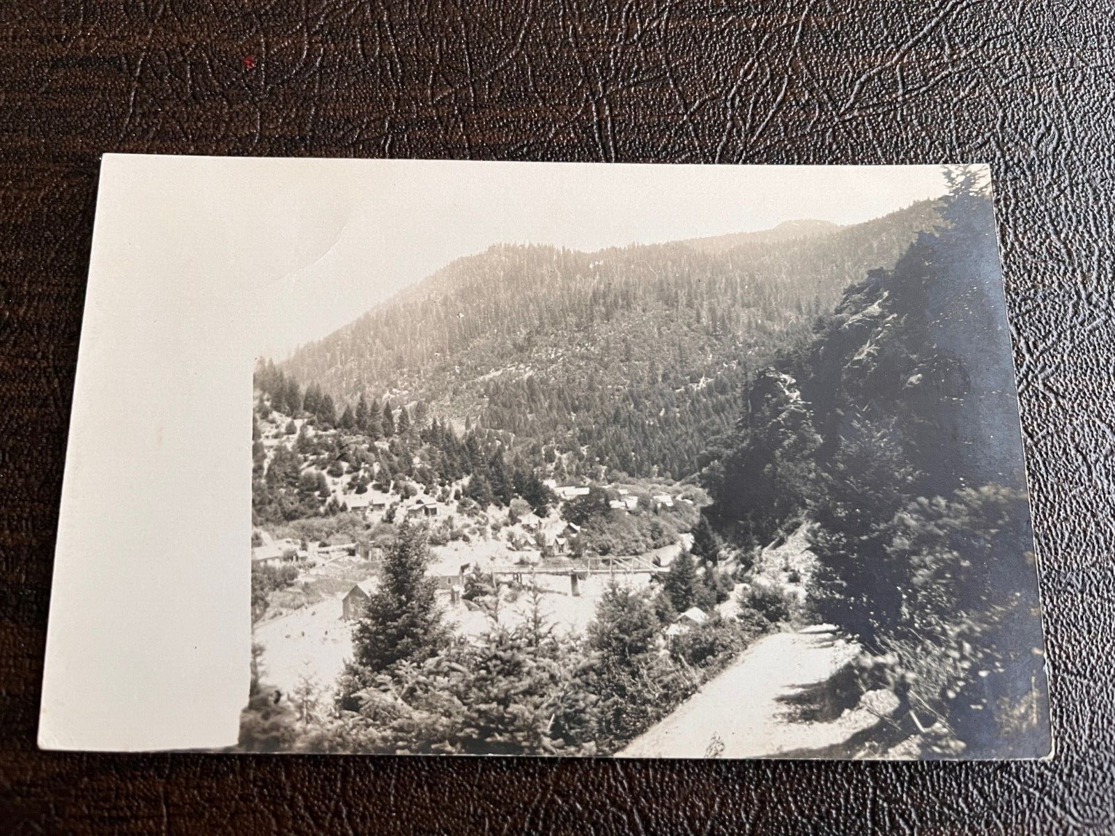 RPPC Northern California Town View - Near Etna & Gazelle - 1910