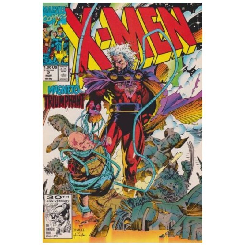 X-Men (1991 series) #2 in Near Mint minus condition. Marvel comics [h%