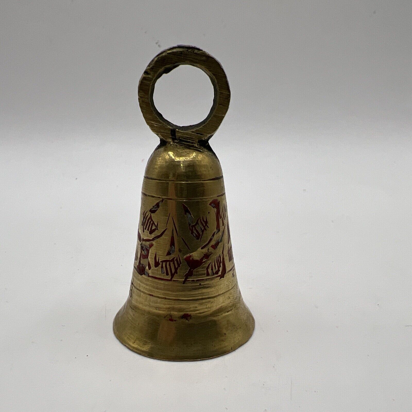 Vintage Etched And Painted Bell of Sarna 3\