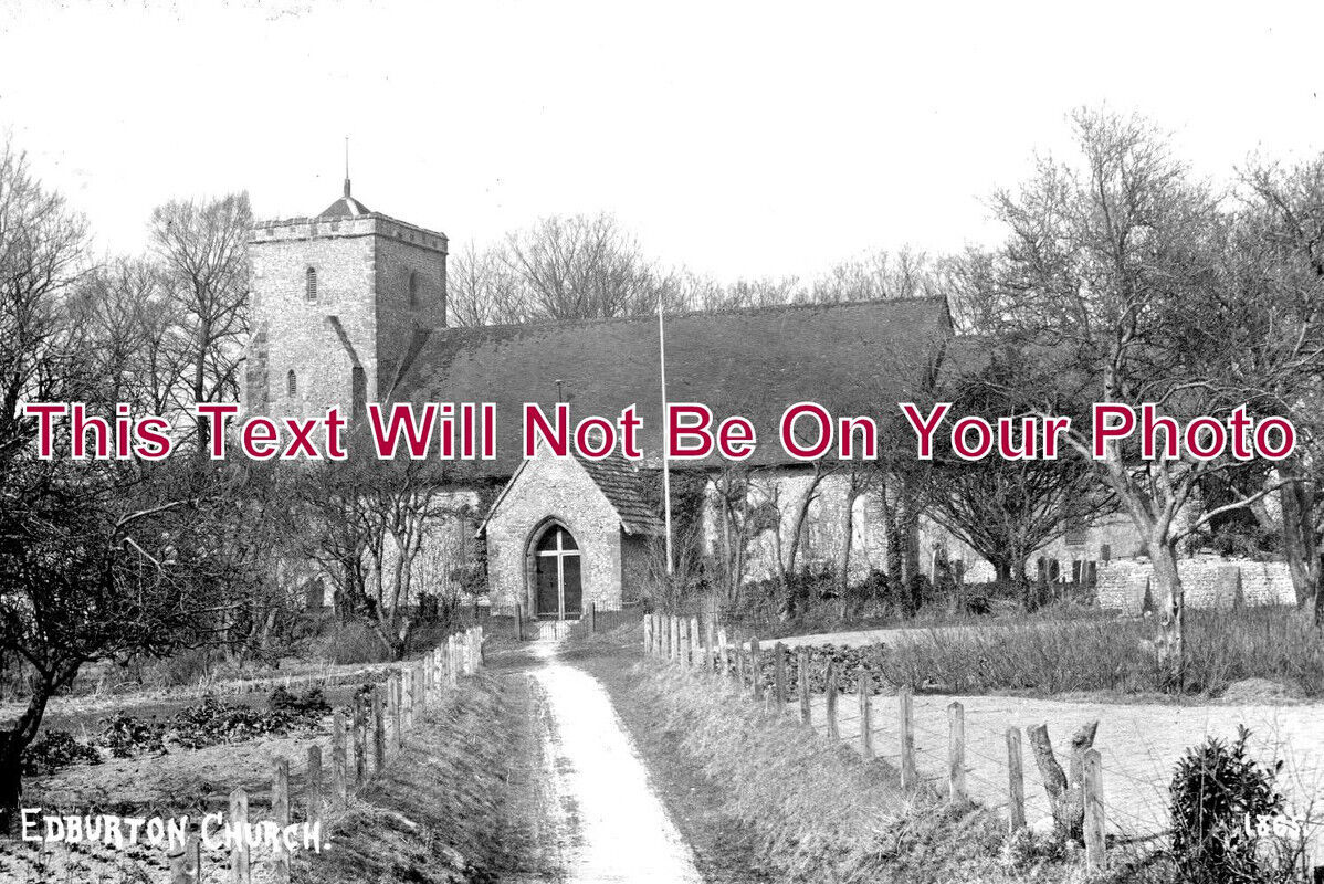SX 1534 - St Andrews Church, Edburton, Sussex c1911