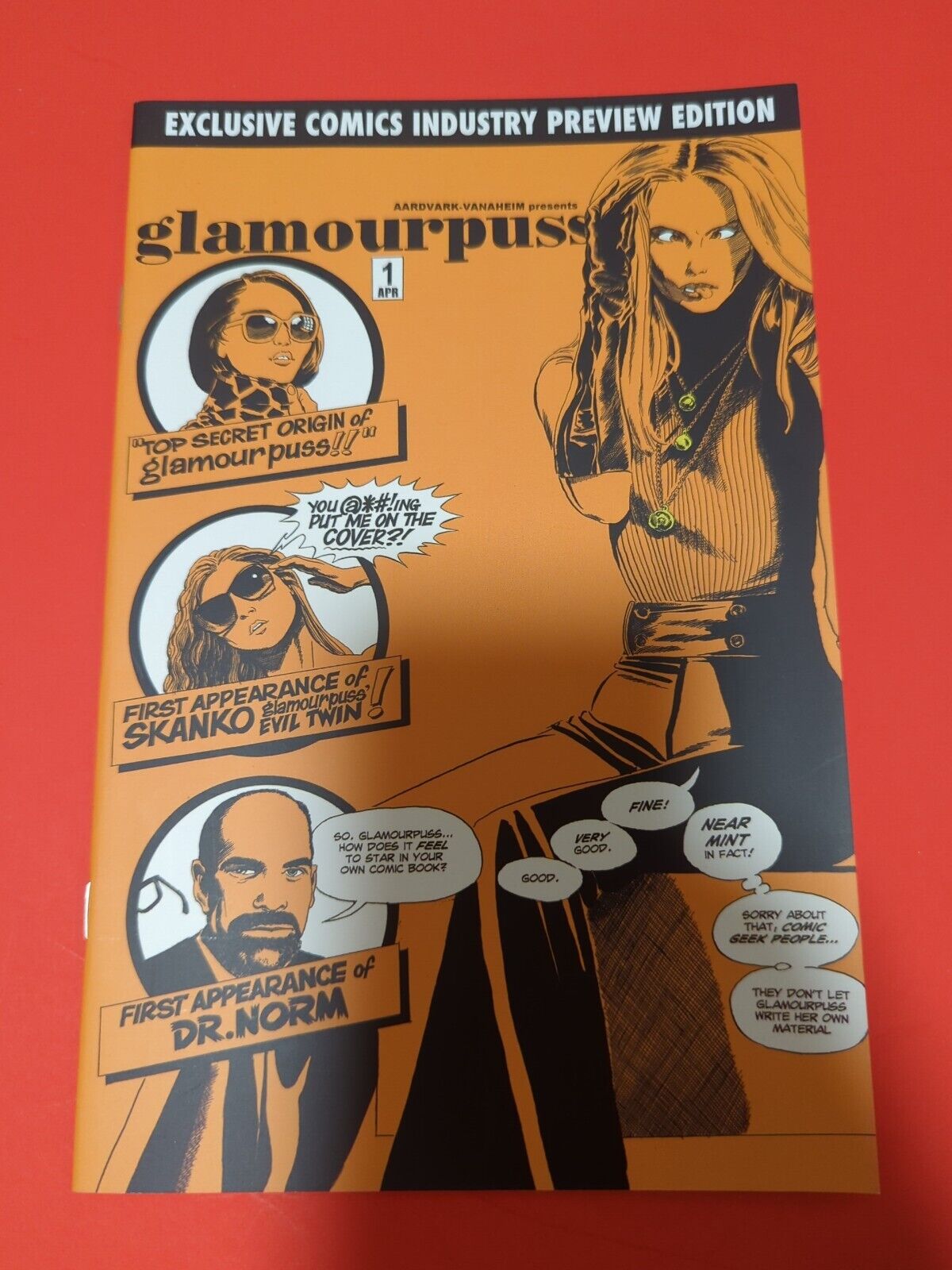 Glamourpuss no. 1 -2008 Exclusive Comics Industry Preview Edition HIGH GRAD (B1)