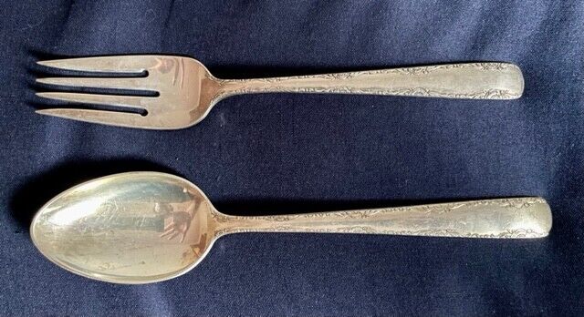 Gorham  Sterling Silver  Fork And Spoon 