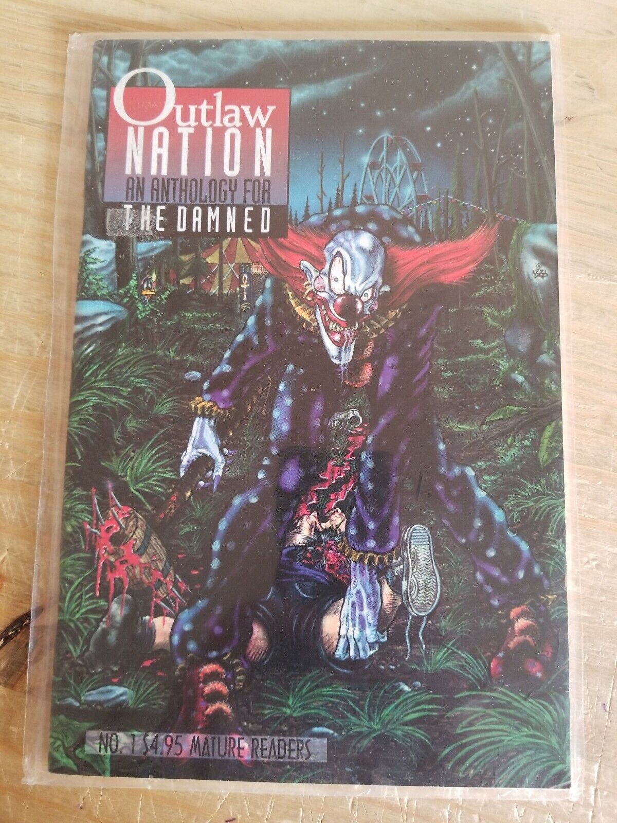 Outlaw Nation: An Anthology for the Damned Vol 2 #1 (94, Boneyard Press) MATURE 