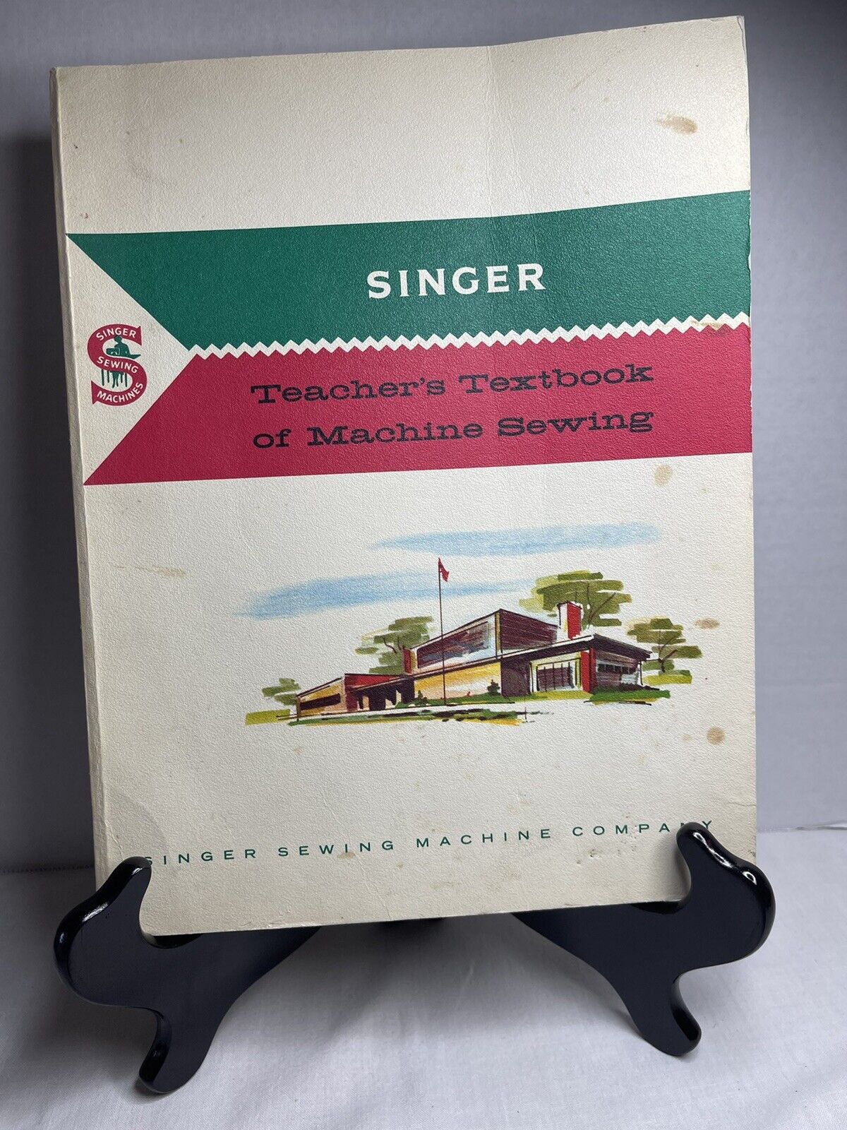 VTG 1960 SINGER Teacher's Textbook for Beginners of Machine Sewing & Accessories