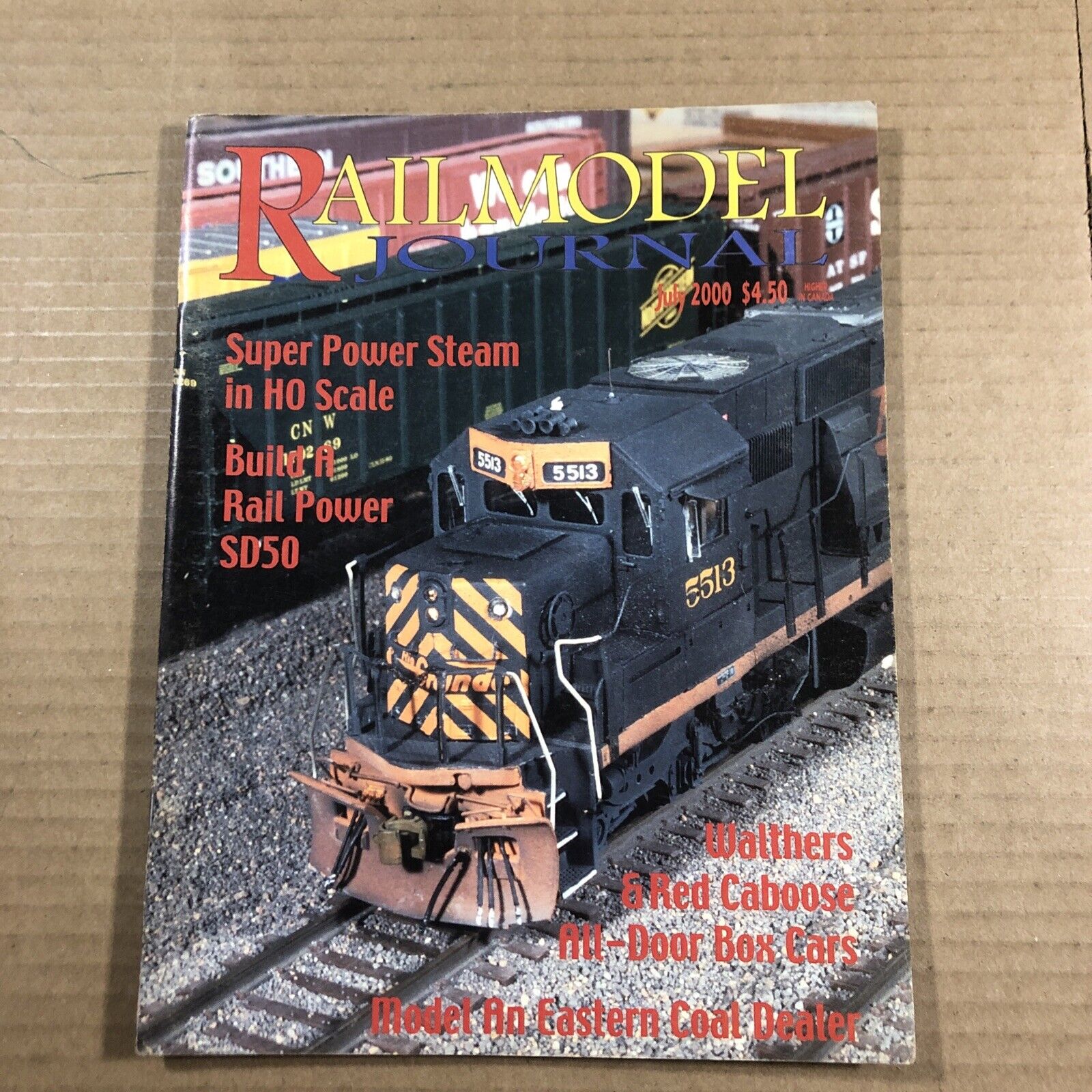 Railmodel Journal 2000 July Walthers & Red Caboose
