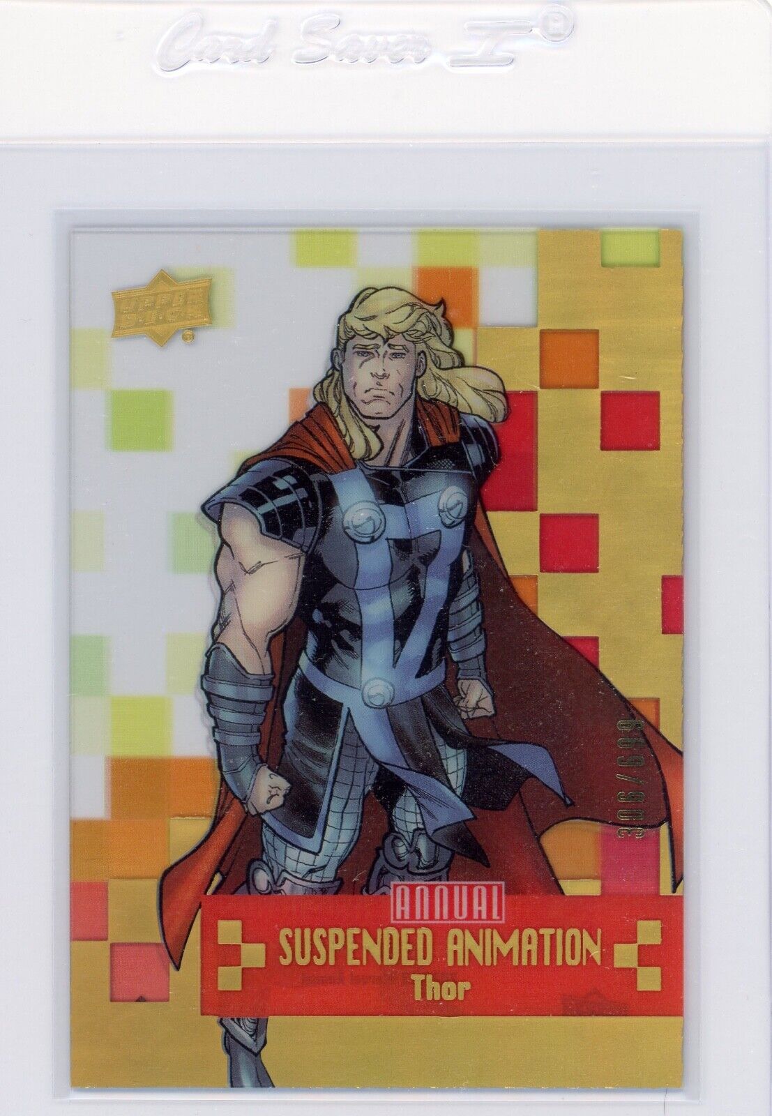 2022-23 Marvel Annual - Thor #10 - Suspended Animation Acetate 306/699 SP
