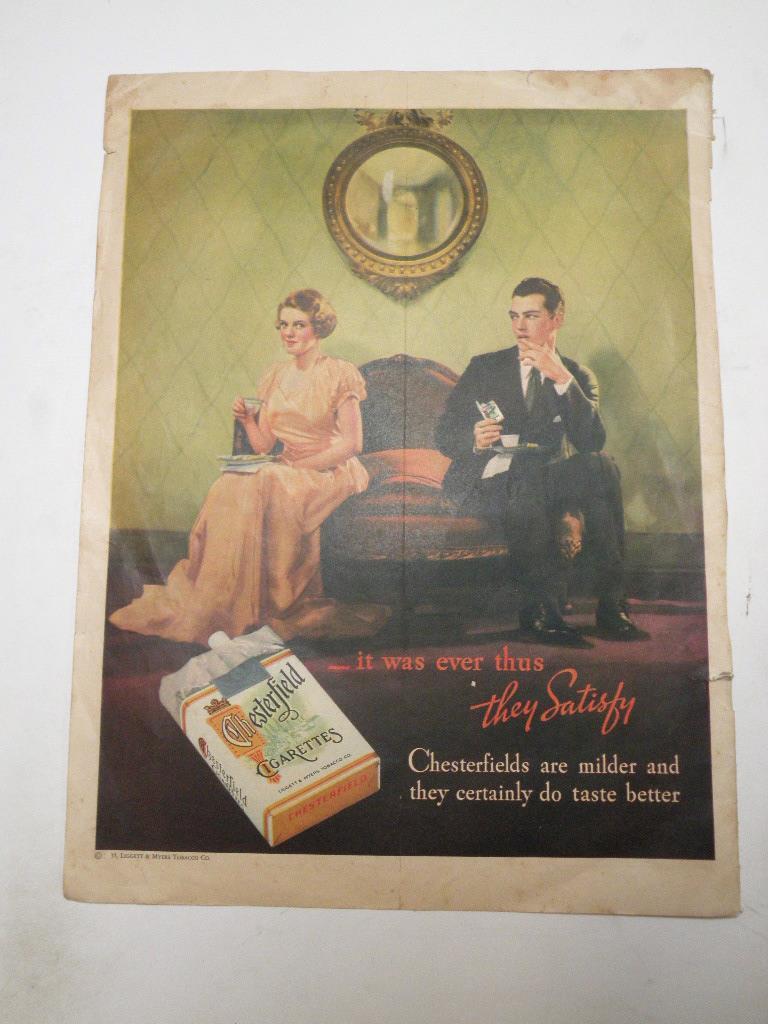 Magazine Ad* - 1935 - Chesterfield Cigarettes