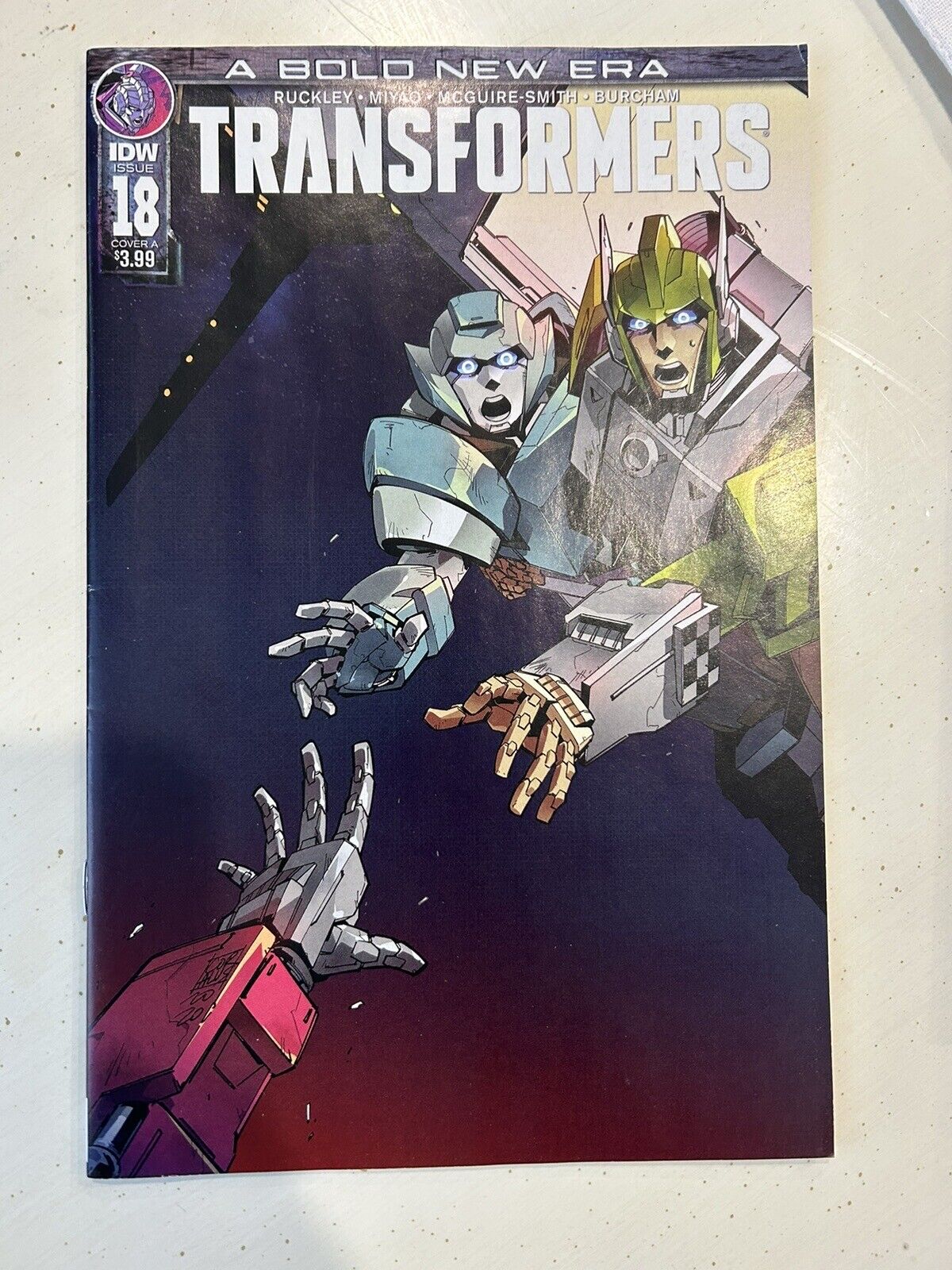 Transformers A Bold New Era Issue 18 IDW Comics Cover A