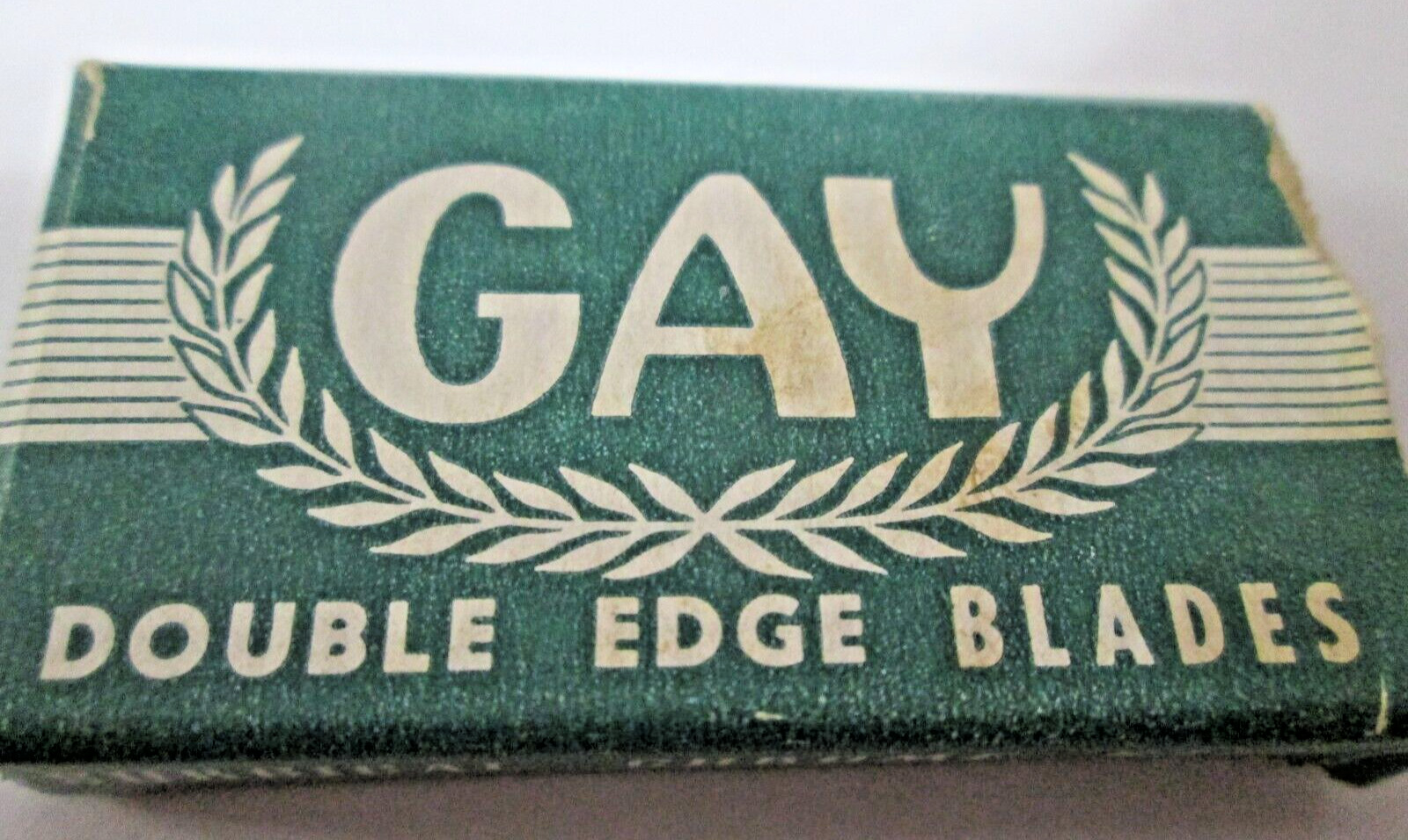 Vintage Gay Double Edge Razor Blades 4 NEW in Box