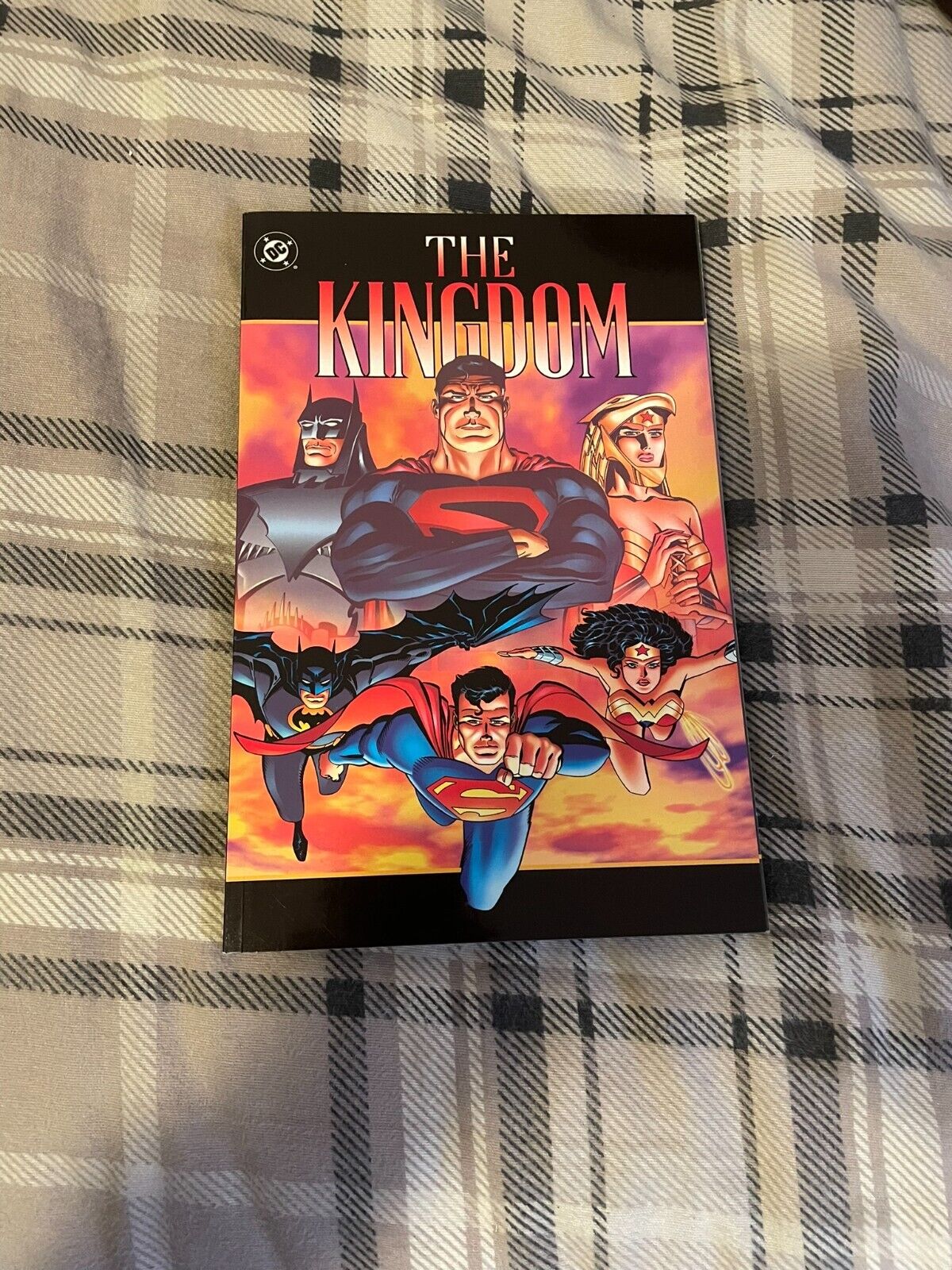The Kingdom by Mark Waid graphic novel trade paperback - autographed by author