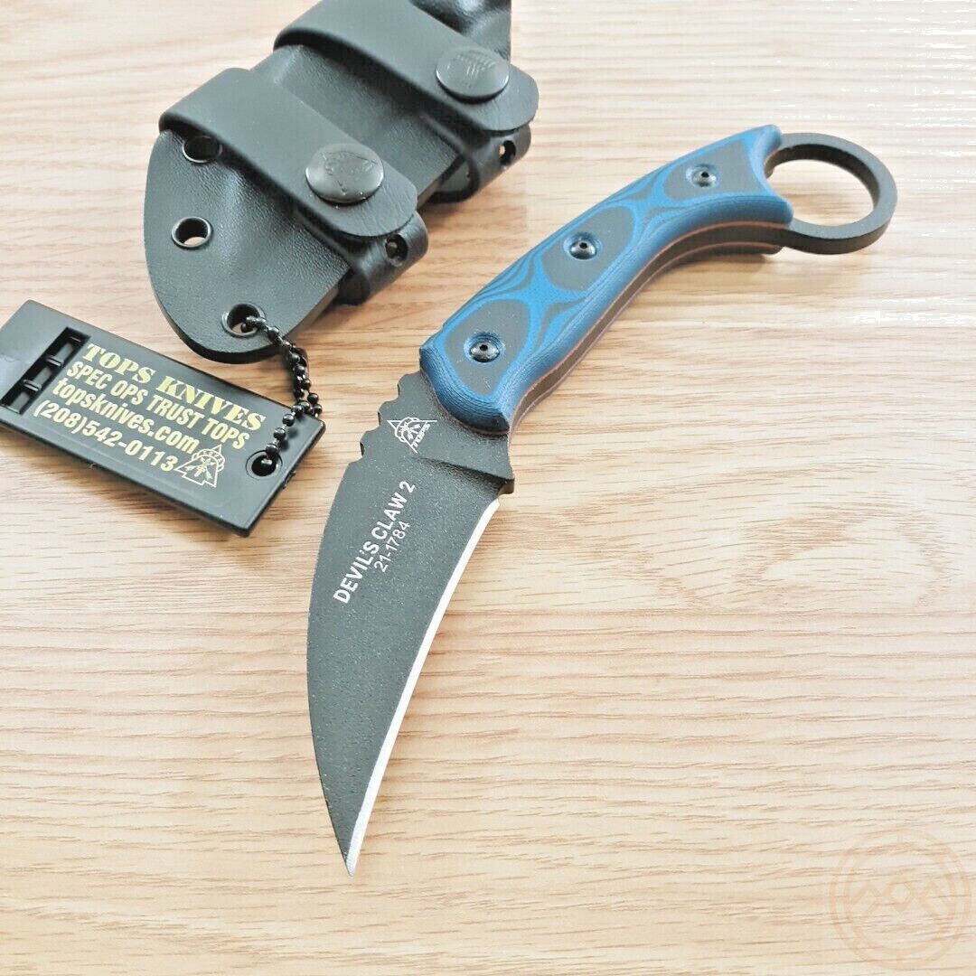 TOPS Devils Claw 2 Fixed Knife 3.13\