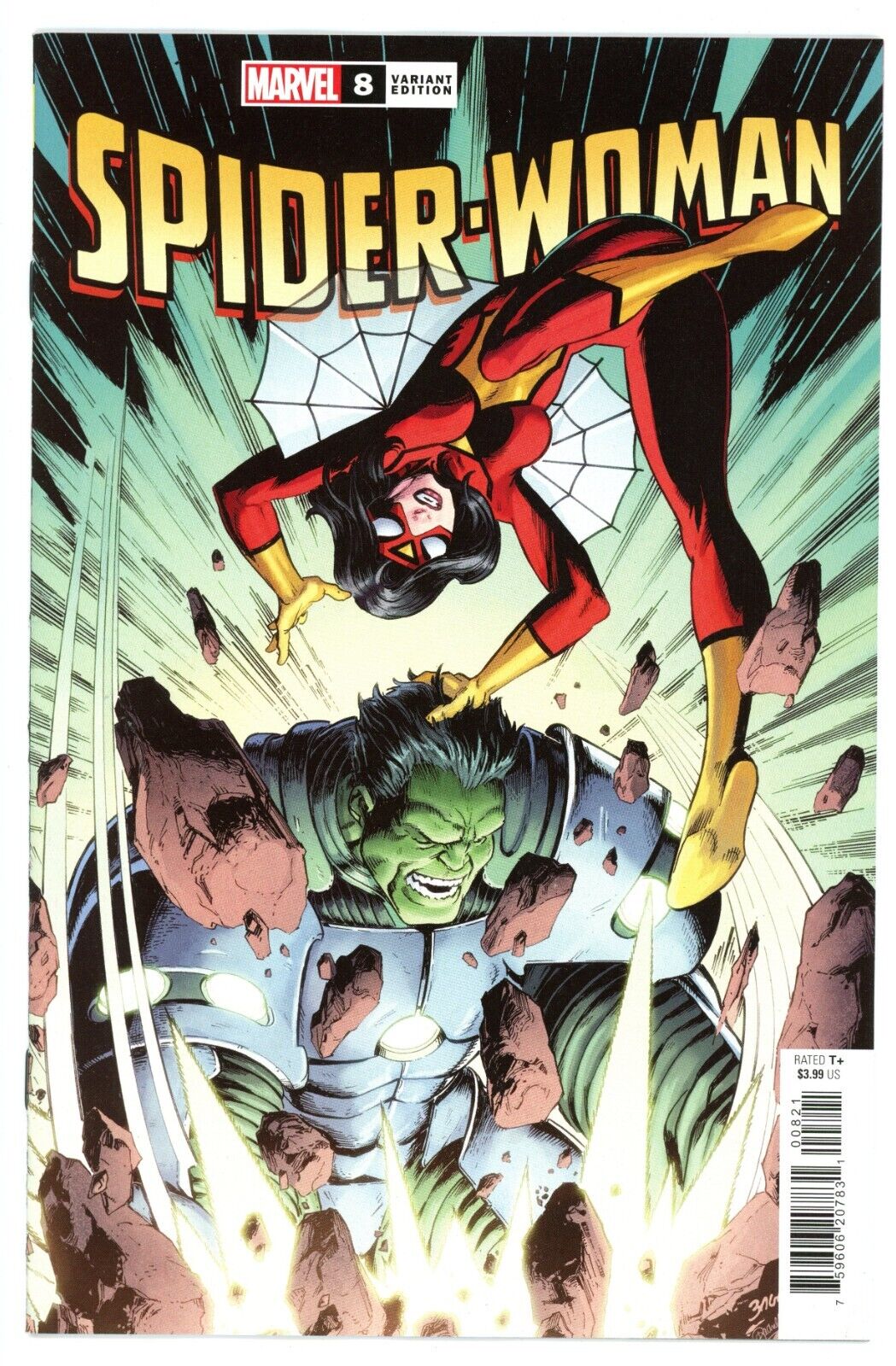 Spider-Woman #8  . Mark Bagley Variant .  NM  🟥No Stock Photos🟥