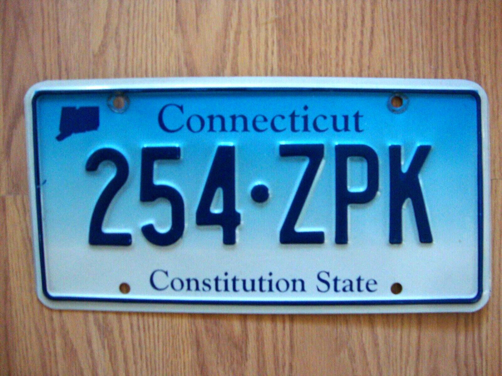 Connecticut Constitution State license plate for Bar Shop Garage or Man Cave